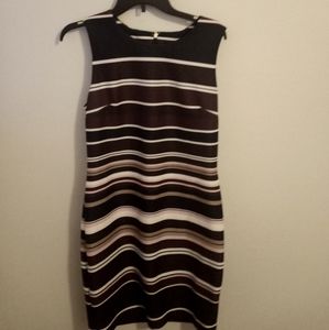 Woman dress knee length